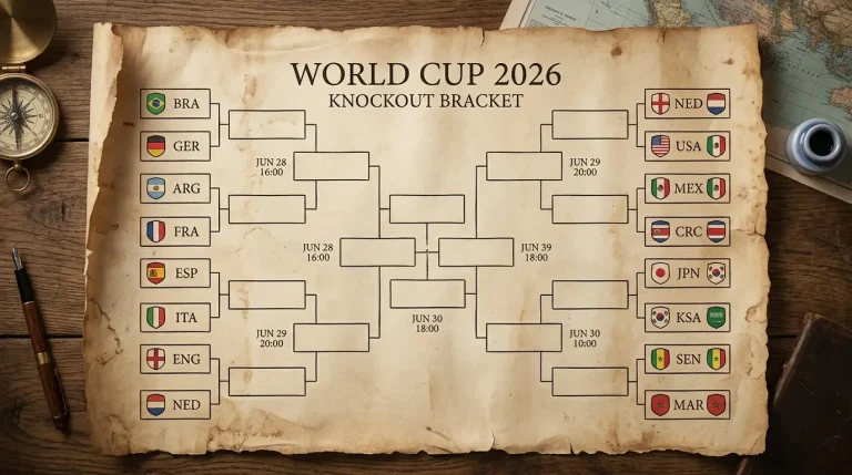 Drabinka 1/8 finału Mundial 2026 — komplet par i terminarz