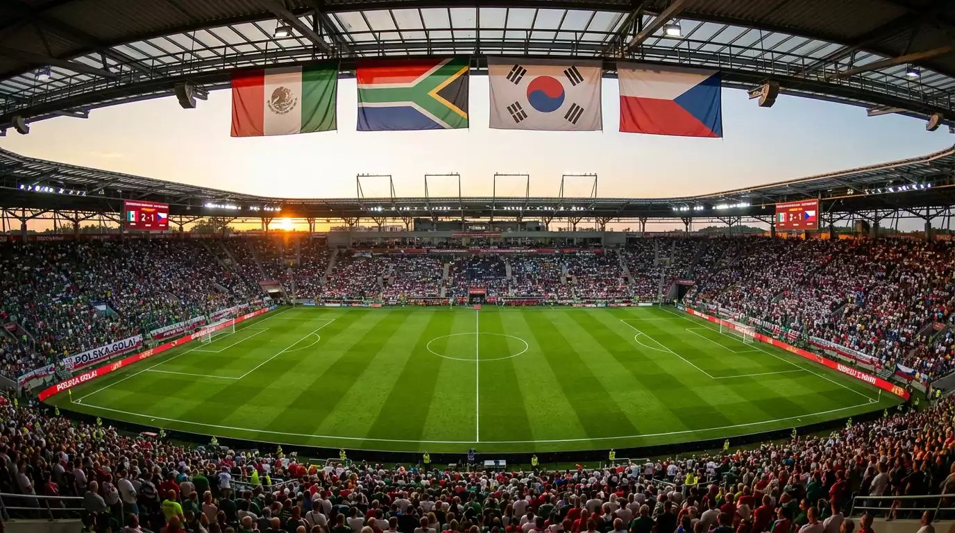 Grupa A Mundialu 2026 z Meksykiem, RPA, Koreą Południową i Czechami